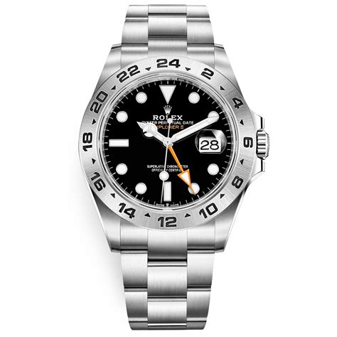 rolex explorer 2 black price